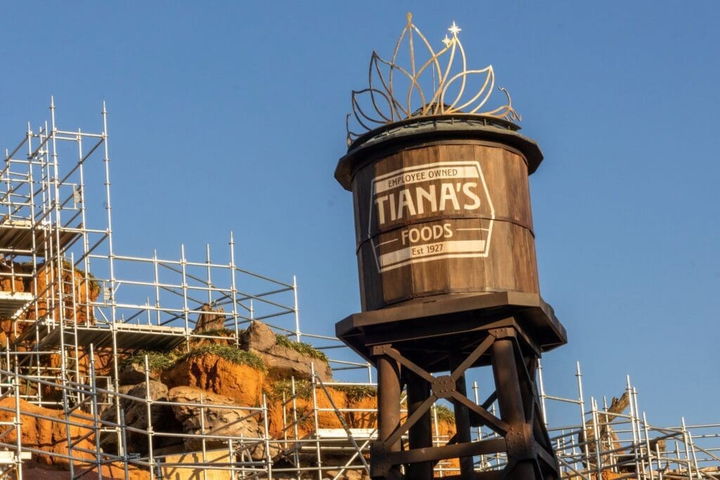 Tiana's Bayou Adventure Water Tower