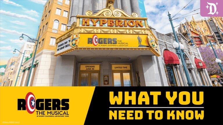 Experience the Spectacular “Rogers: The Musical” at Disney California Adventure Park!