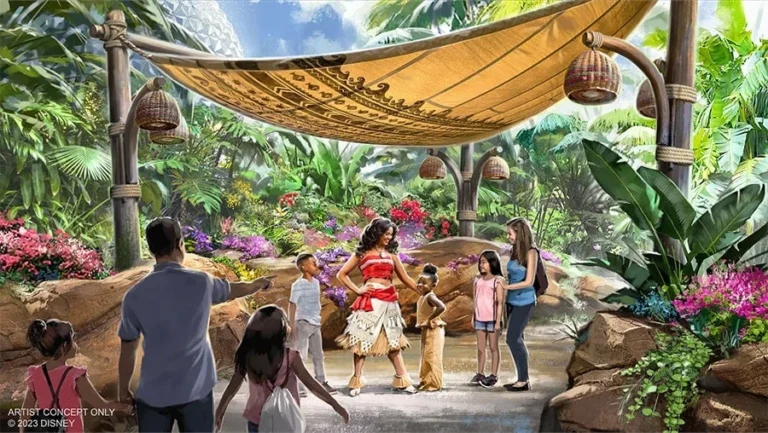 New Moana Meet ‘n Greet and Journey of Water Opens this October 16, 2023, at EPCOT!