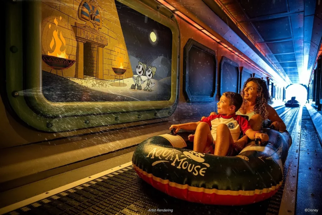 Disney Treasure AquaMouse Attraction