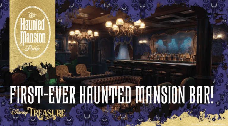 NEW: Haunted Mansion Bar Experience Coming to Disney Treasure