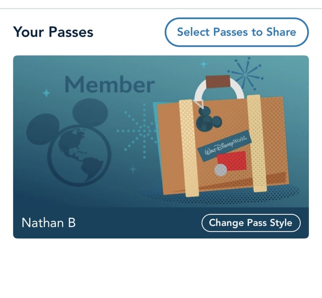 Adding Your Disney World Ticket