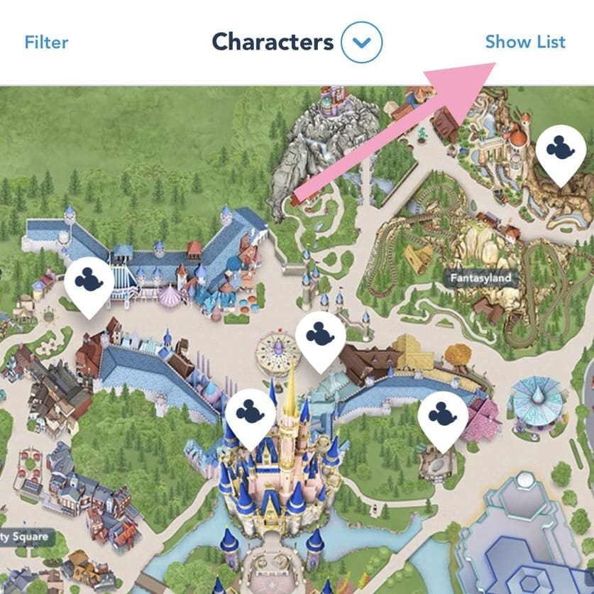 Disney Character Locator