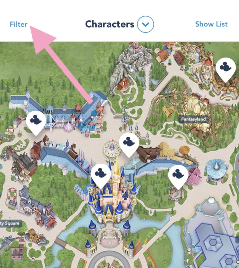 Disney Character Locator