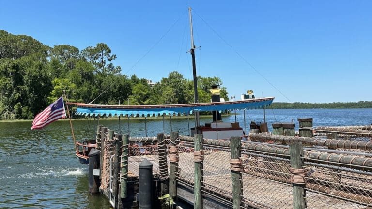 Disney World’s “Blue Route” Watercraft Service Sets Sail Again