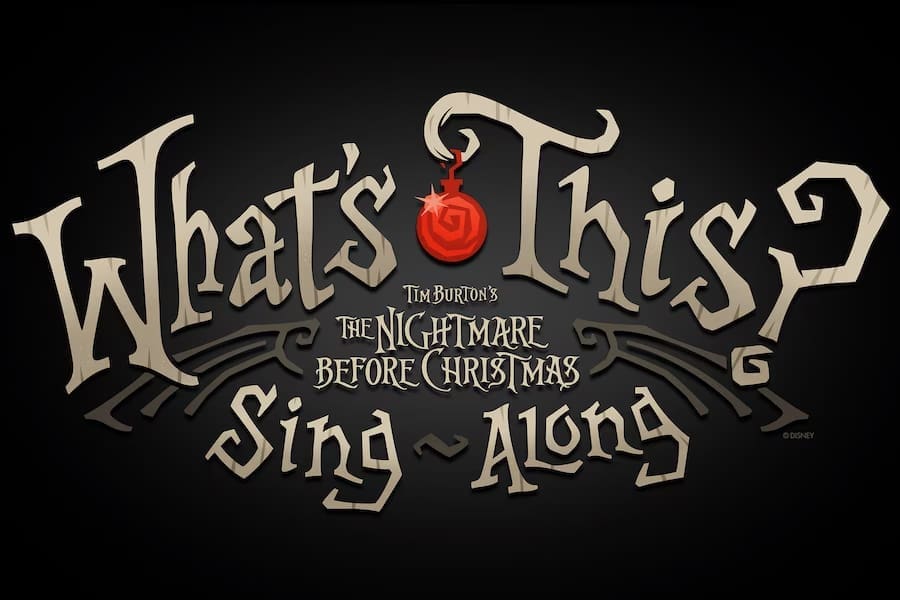 Nightmare Before Christmas Sing-Along 