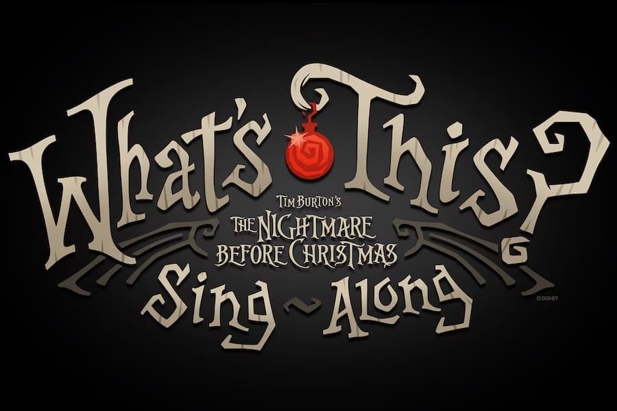 Nightmare Before Christmas Sing-Along
