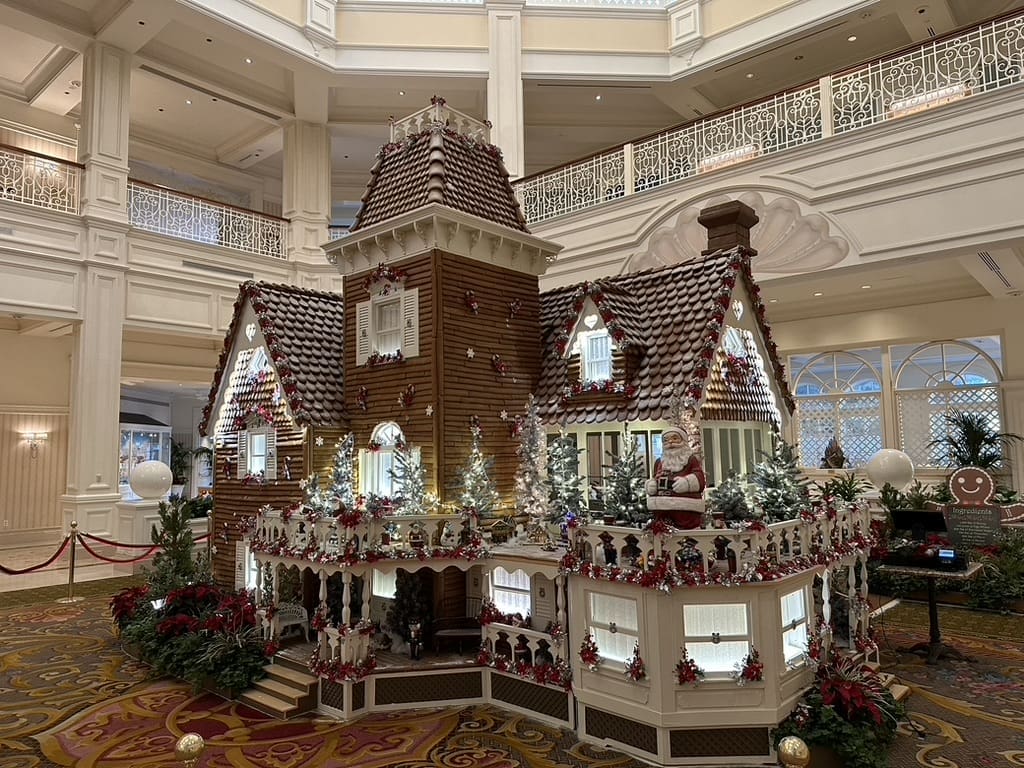 Disney World Gingerbread Displays