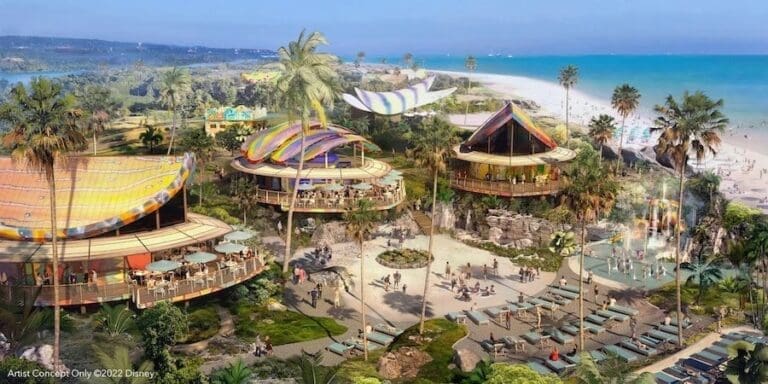 First Look: Disney Lookout Cay is Looking Like a Tropical Paradise!
