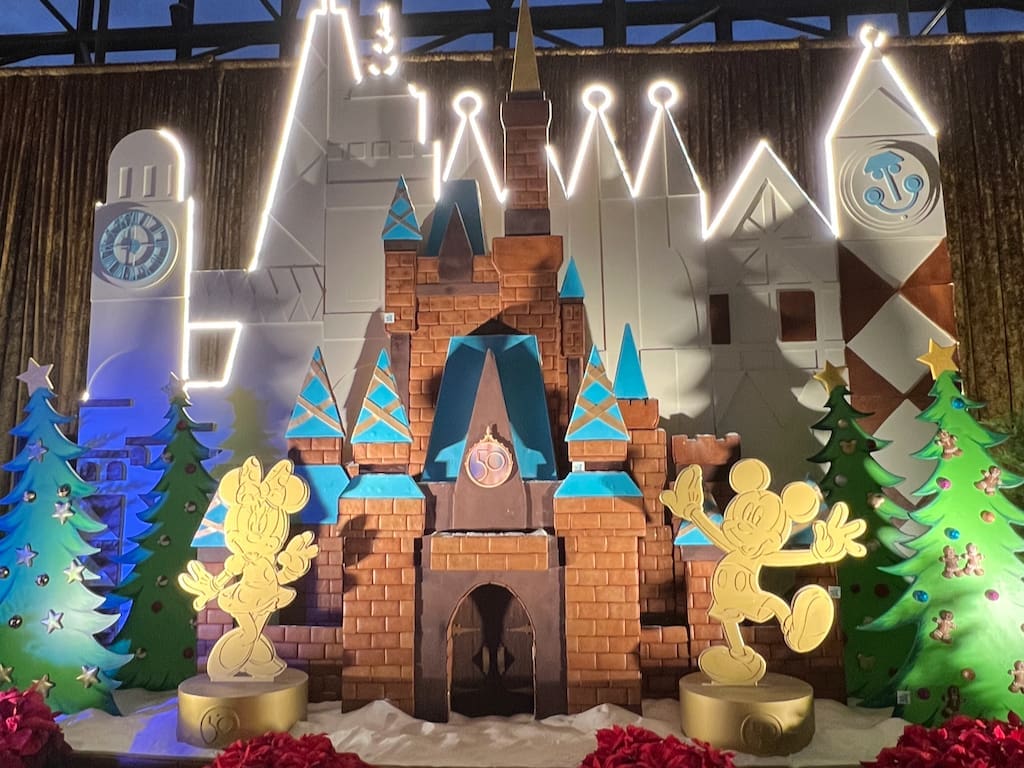 Disney World Gingerbread Displays