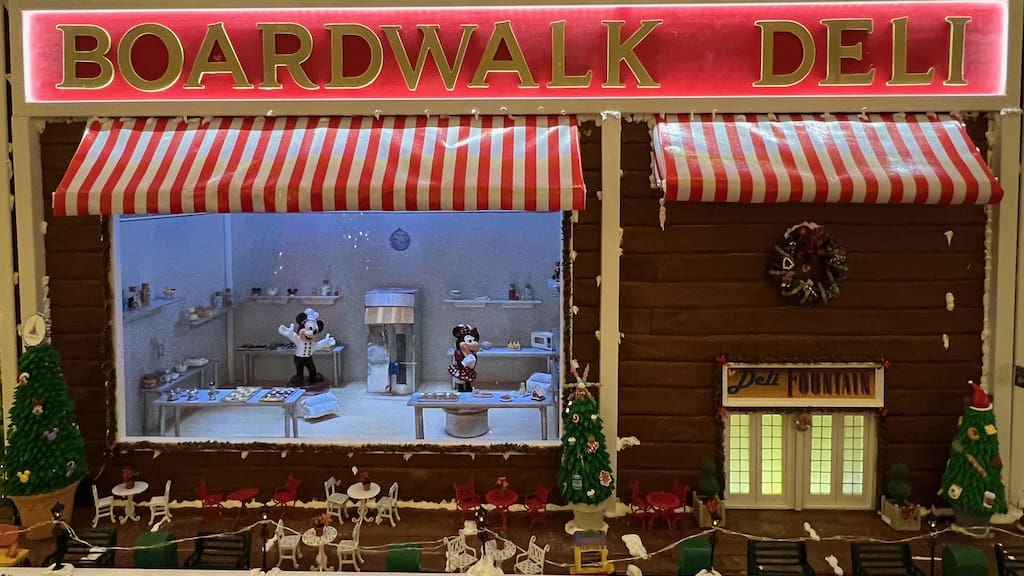 Disney World Gingerbread Displays