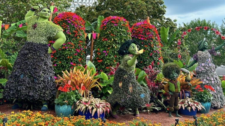 NEW Flower and Garden Topiaries Coming to the EPCOT Festival!