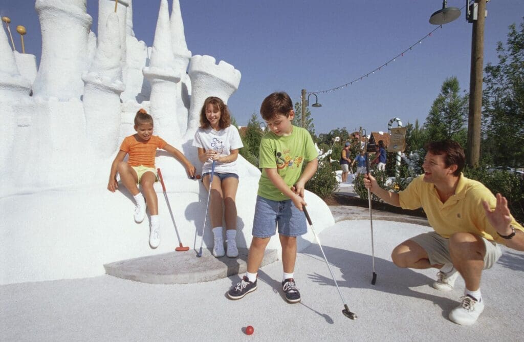Mini Golf at Disney