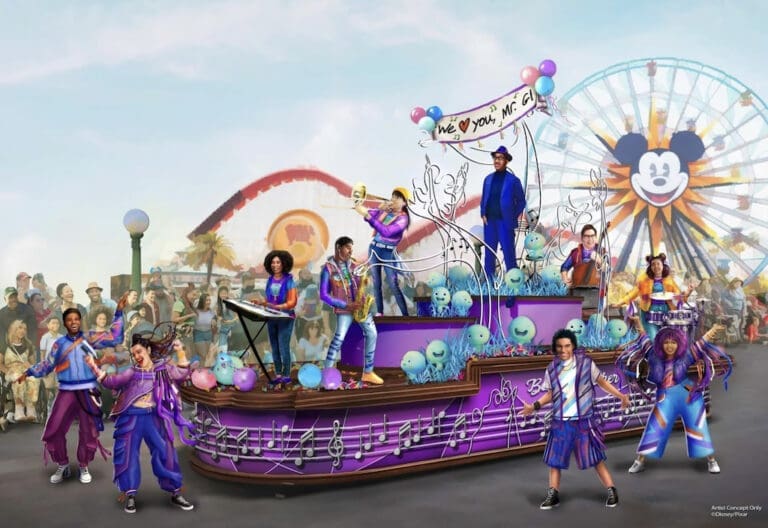 First Look at Pixar Parade Concept Art for Disneyland’s Pixar Fest