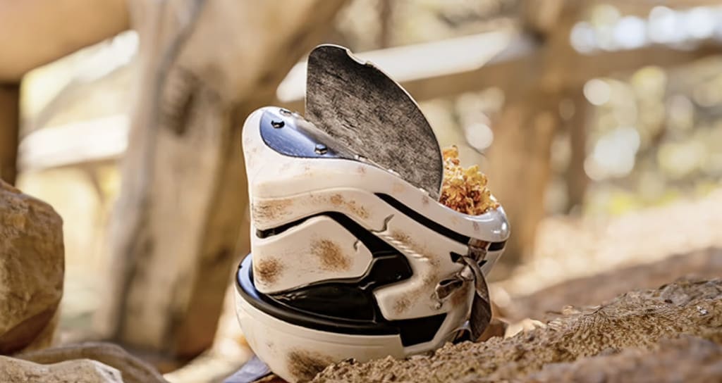 Salvaged Stormtrooper Helmet Bucket
