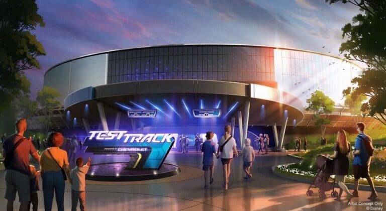 New Test Track Concept Art: Attraction Set to be Reimagined