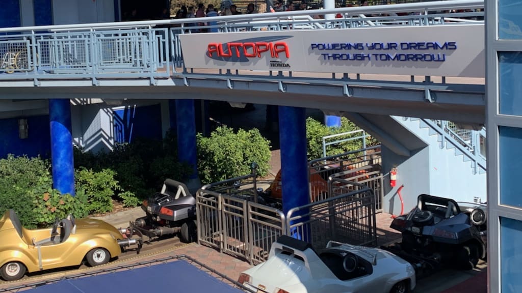 Gas Cars at Autopia