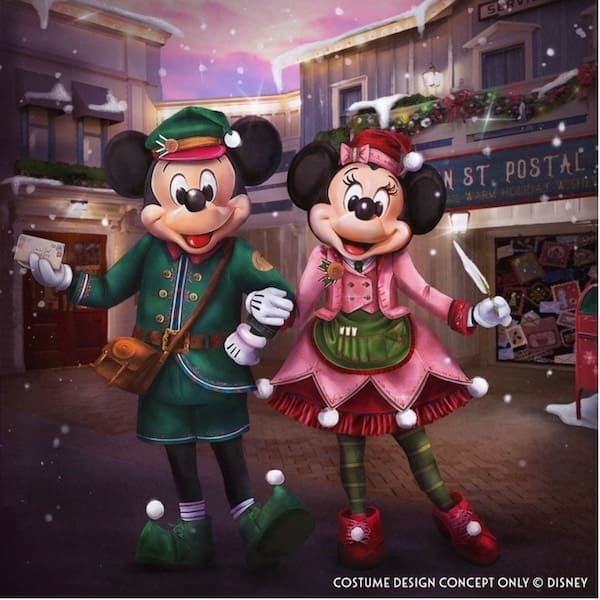 New Mickey and Minnie Holiday Outfits